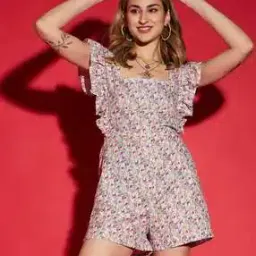 sassafras Women Floral Print Playsuit-picture-38