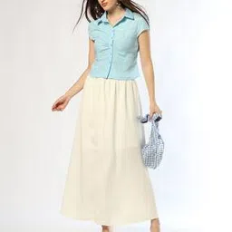 fyre rose Women Flared Skirt with Elasticated Waist-picture-24
