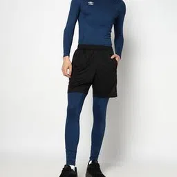 umbro Men Core Power Tights with Logo Print-picture-31