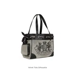 juicy couture accessories Juicy Couture Women's Daydreamer Tote Bag with Key Chain - Grey image 3