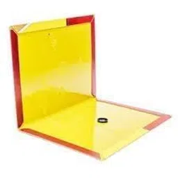 generic ABCO Sticky Insect Fly Trap (Yellow, Large Size 34.5 X 21.7 CM) |Eco-Friendly, Non-Toxic| Pesticide Free Traps Pack of 5 image 1