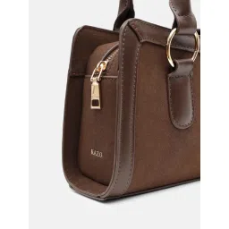 kazo fashion Kazo Orlin Solid Brown Handbag (S) image 3