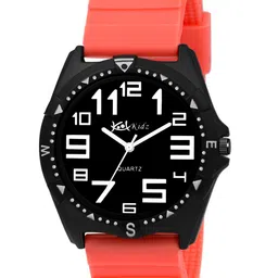 Kool Kidz Unisex Kids Black Dial & Red Straps Analogue Watch DMK 039 RD 02 image 1