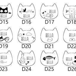 Luigi Customised Cat Name Tag, Personalized Pet ID, Stainless Steel Collar Tag image 5