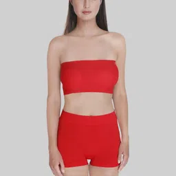 PLUMBURY Women Anti Microbial Pack Of 3 Boyshorts Briefs image 3