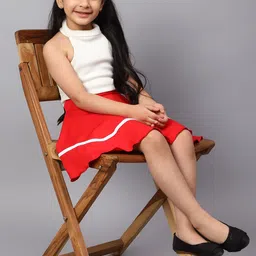 BAESD Girls A-Line Skorts With Attached Shorts image 4