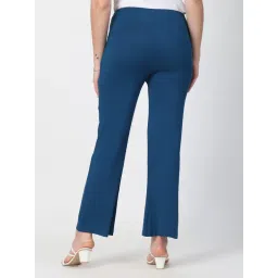 Zelena Viscose Elastane Maternity Pant - Deep Teal image 2