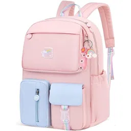 adson Unicorn Backpack for Girls & Boys - Large 16 Inch Water Repellent Kawaii School Bag - Casual Day Pack - Cartoon Bookbag image 1