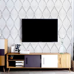 Jaamso Royals White & Grey Abstract Self-Adhesive Wallpaper-picture-9