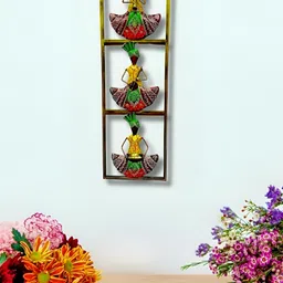RSN Green & Gold Toned Metal Wall Decor-picture-13