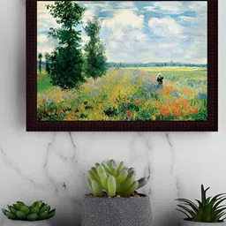 Tamatina Blue & Green Printed Wooden Wall Art-picture-17