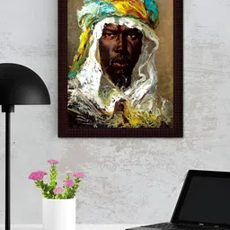 Tamatina Head Of A Moor Printed Wall Art-image-58