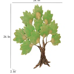 vedas W-Hansa Green & Beige Tree Hanging Wall Decor-picture-18