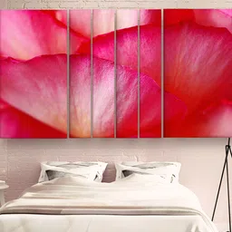 Casperme Pink 6 Pieces Wood Nature Wall Art-picture-34