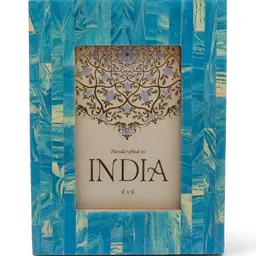 CASA DECOR White & Blue Table Photo Frame-image-50