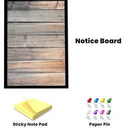 Street Art Street Black Notice Board Bulletin Board image 2