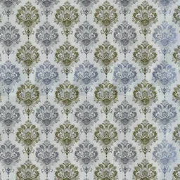 Jaamso Royals Blue & Green Self Adhesive Removable Wallpaper image 4