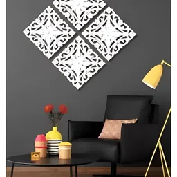 VAS collection home Pack Of 4 Self Design Wooden Wall Decors-picture-19