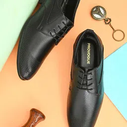 Provogue Men Solid Formal Derbys image 1