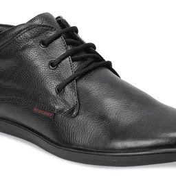 Red Chief Men Black Leather Formal Derby image 4