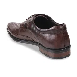 Mochi Men Textured Leather Formal Derbys image 4