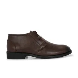 Azzaro Black Men Round Toe Formal Derbys image 3