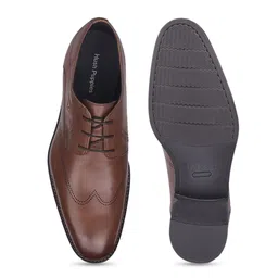 Hush Puppies Men Textured Formal Derbys image 4