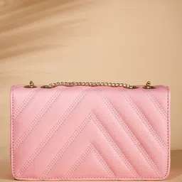 DressBerry Embroidered Detail Structured Sling Bag-picture-34