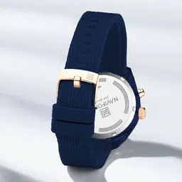 Naviforce Women Brass Printed Dial & Straps Analogue and Digital Watch NF7103 D.BED.BE image 4