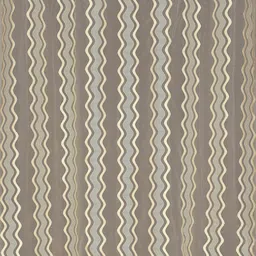 Homefab India Wavenet Cream-Coloured & Green 2 Pieces Self Design Sheer Long Door Curtains image 2