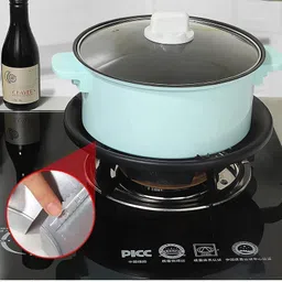 Jaini Enterprise Gas Saver Burner Stand Gas Chula Burner Stand Jali Ring Fire Windproof Energy Saving,Support Stand 4 Legs Supported For Indian Gas 0.7MM (Pack of 2) image 2