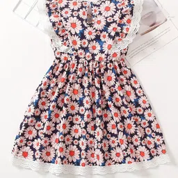 StyleCast x Revolte Girls Floral Print Fit & Flare Dress-image-38