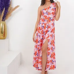 Slumber Jill Floral Printed Maxi Dress image 1