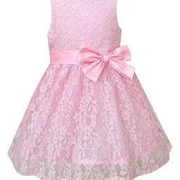 a.t.u.n. A T U N Girls Pink Lace Dress-picture-22