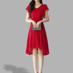 JC Collection Women Red Dress-picture-23