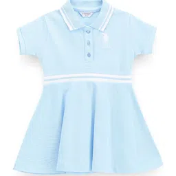 U.S. Polo Assn. Kids A-Line Skater Dress-image-7