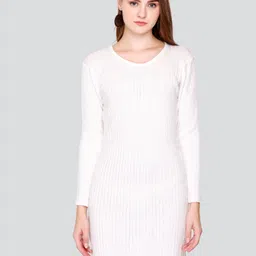 GOSHA & MAU Self Design Acrylic Jumper Dress-picture-38