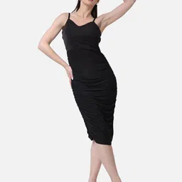 Popwings Sweetheart Neck Bodycon Dress-image-30