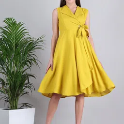 WESTCLO Women Cotton Fit & Flare Dress-picture-30