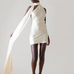 StyleCast High Neck A-Line Dress-picture-15