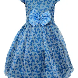 BAESD Printed Fit and Flare Dress image 1