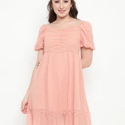 Satrisha Women Puff Sleeve Maxi Dress-image-15