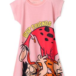 Wear Your Mind Girls Graphic Printed T-shirt Dress-picture-3