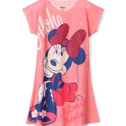 Wear Your Mind Girls Minnie Printed T-shirt Dress-picture-3