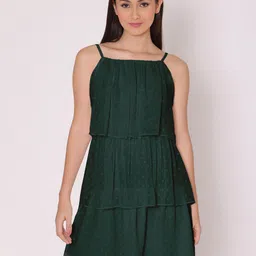 DressBerry Layered Georgette A-Line Dress-picture-26