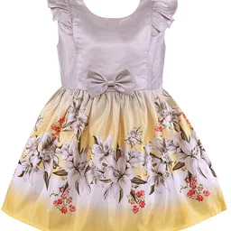Wish Karo Girls Floral Printed Fit And Flare Dress-image-68