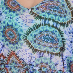 mod & shy Women Printed Cover-Up Kaftan Dress image 3