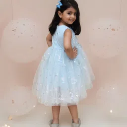 Fayon Kids Net Fit & Flare Dress image 2