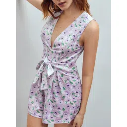 TANDUL Floral Print Fit & Flare Dress image 2