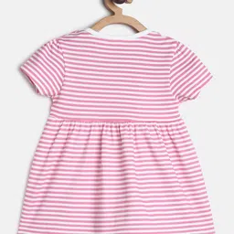 MINI KLUB White Striped A-Line Dress image 2